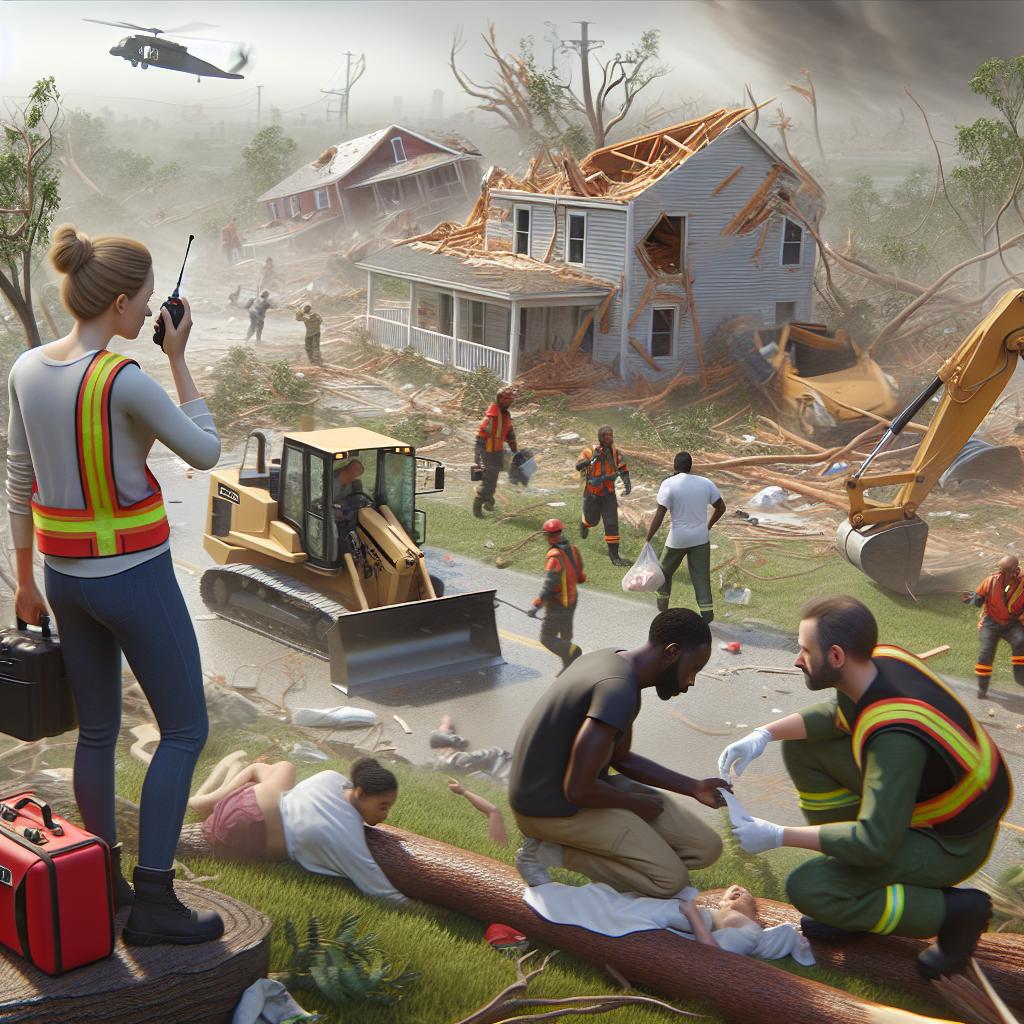 'Tornado Recovery Efforts'