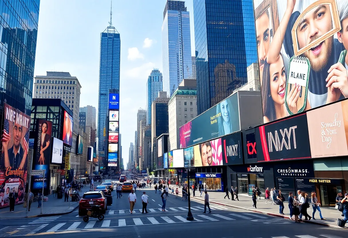 New York City showcasing innovative marketing strategies