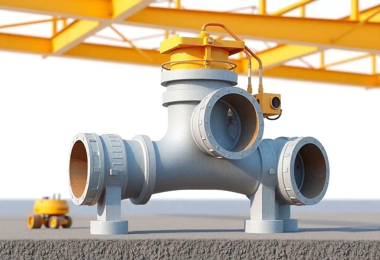 Double-tee concrete structure demonstrating joint leak prevention strategies.