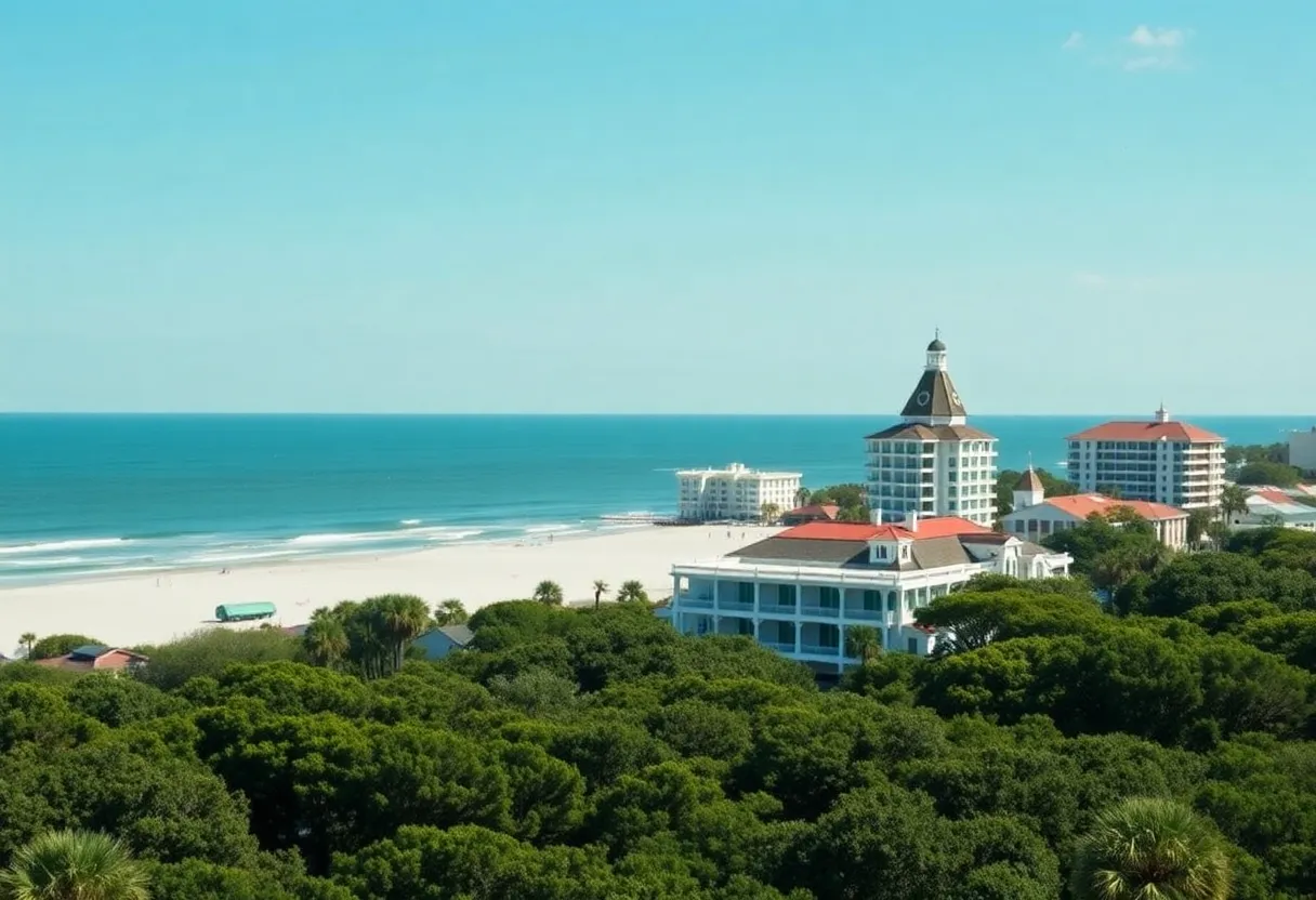 Beautiful luxury hotels by the beach in Hilton Head Island, SC
