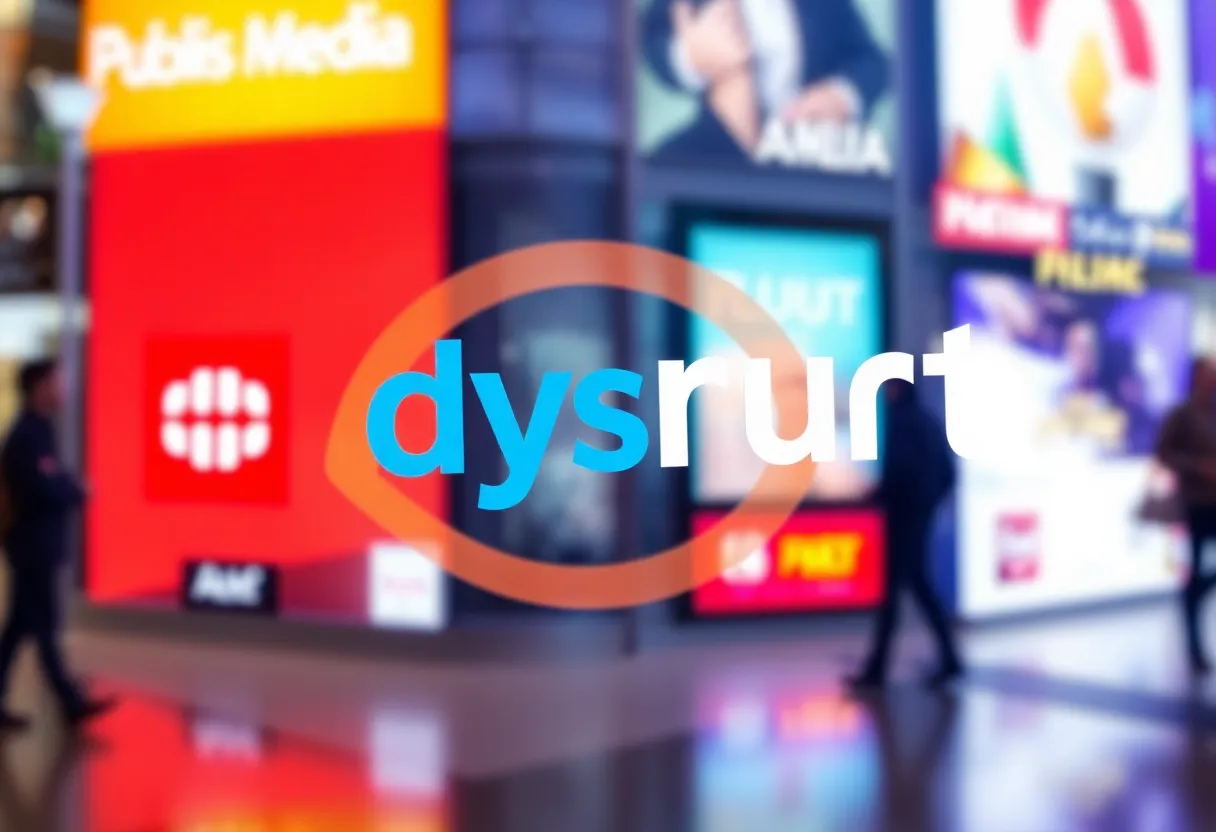 Collaboration between Publicis Media and Dysrupt in digital advertising