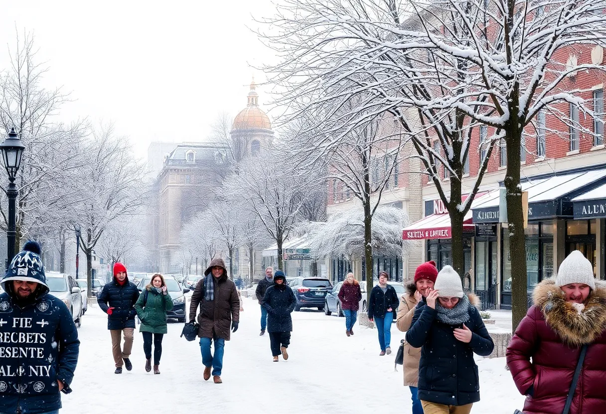 Winter Weather in Columbia