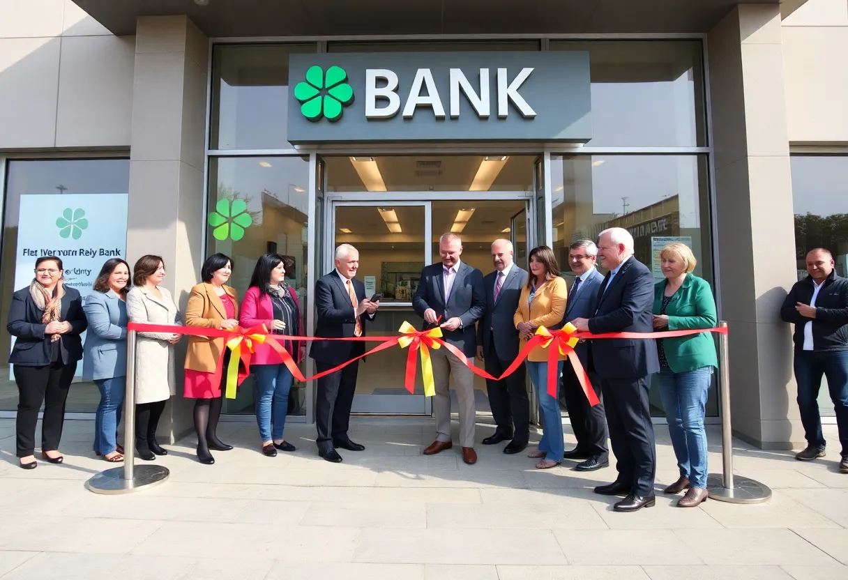 Ribbon cutting ceremony at Fifth Third Bank Beaufort