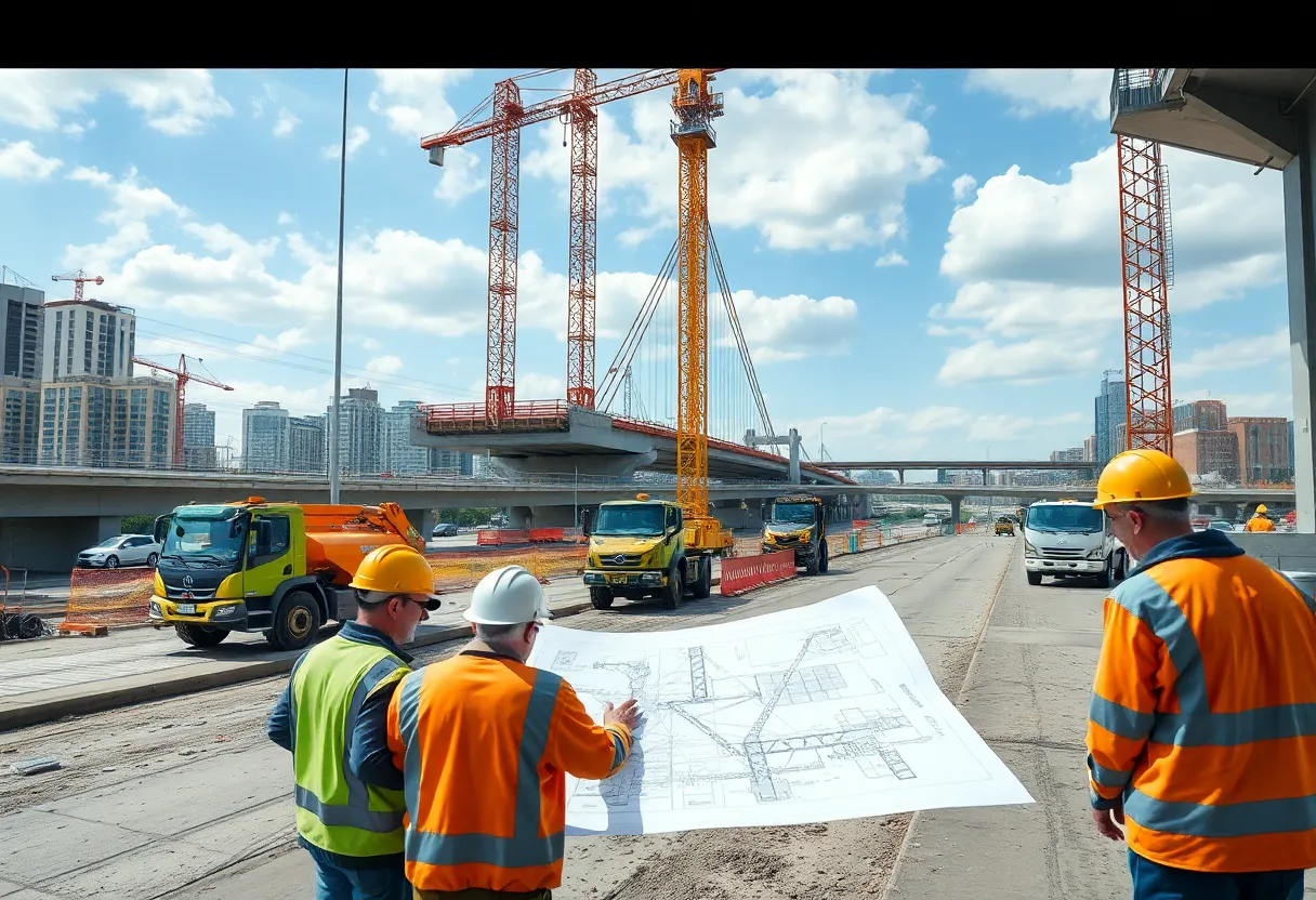 Construction of the Georgia Avenue Bridge Replacement