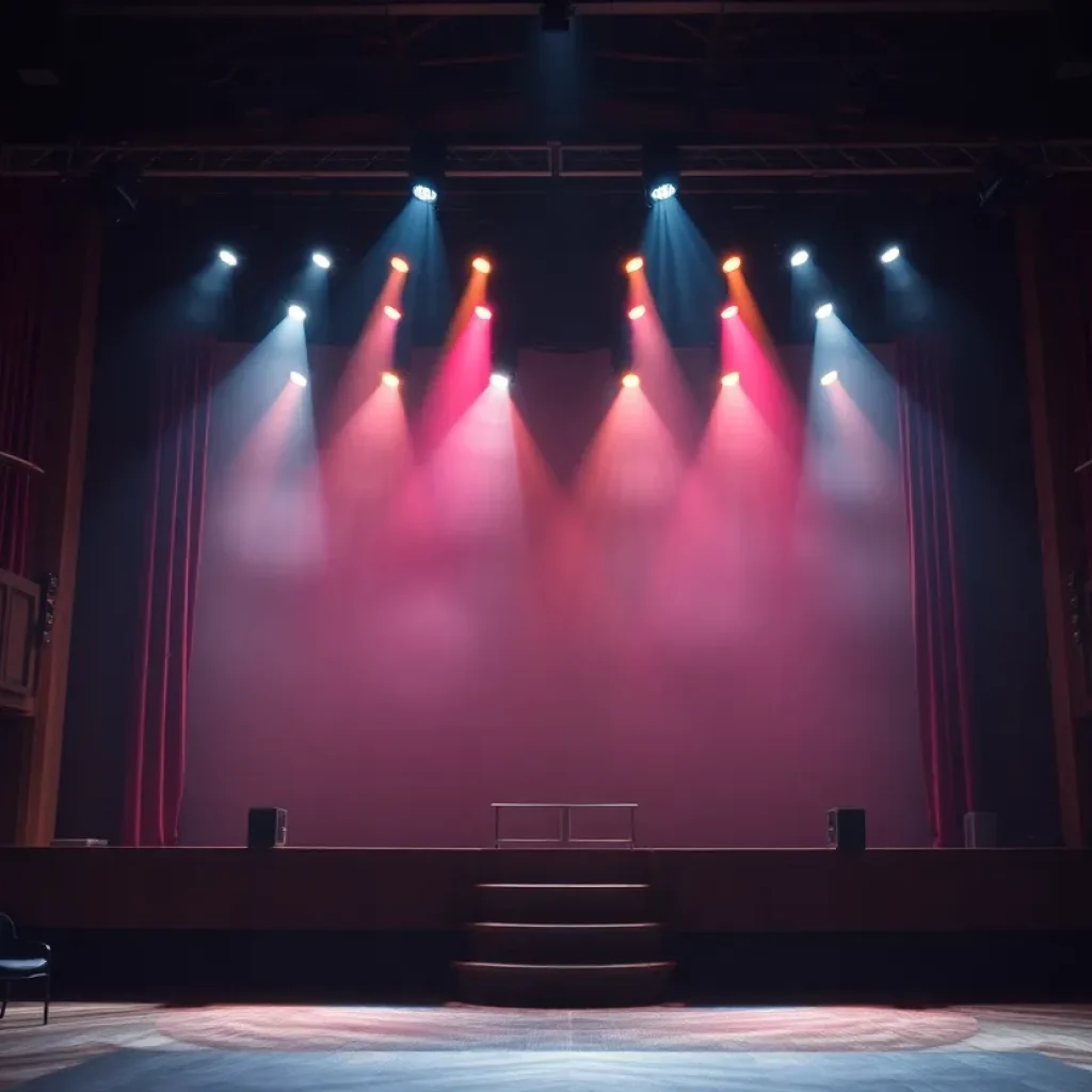 Theater stage set for 'Marvin's Room' play