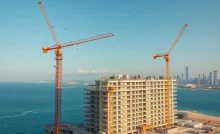 Construction site of a new hotel in Myrtle Beach