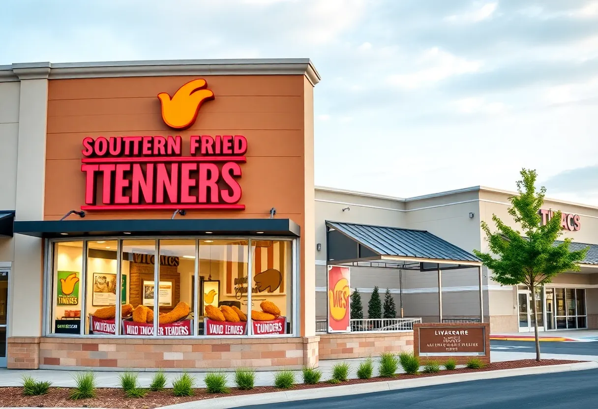 Newly opened Parker's Kitchen in Beaufort with southern fried chicken and mac ‘n’ cheese on display.