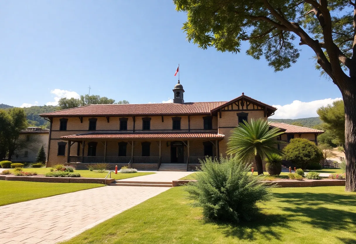 Historical view of the Penn Center illustrating cultural significance