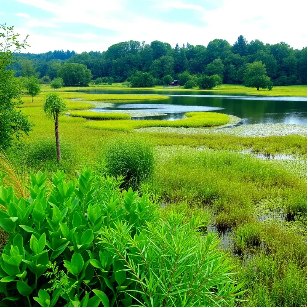 A beautiful landscape representing conservation efforts