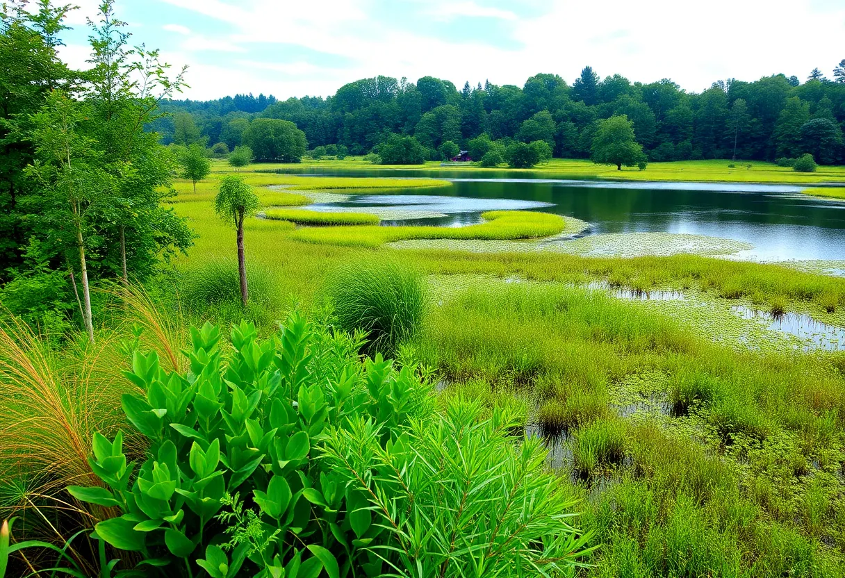 A beautiful landscape representing conservation efforts