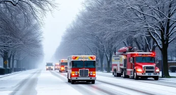 Winter Storm Enzo Hits Savannah, Emergency Declared