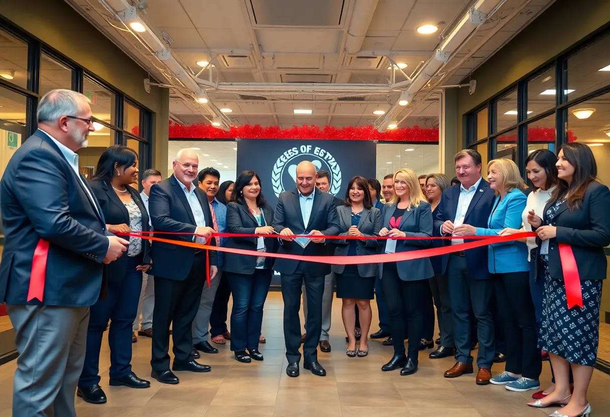 Ribbon-cutting ceremony for Sparklight rebranding in Hilton Head Island.