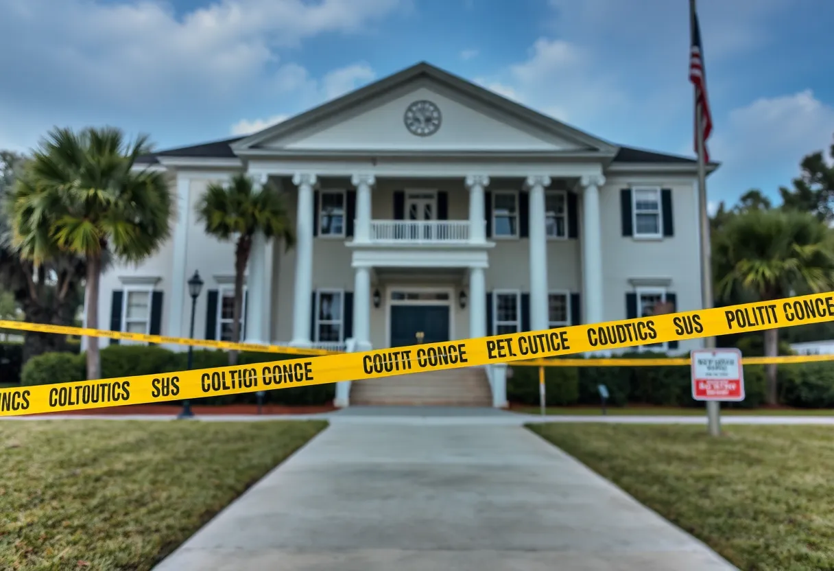 Beaufort County government building symbolizing an investigation