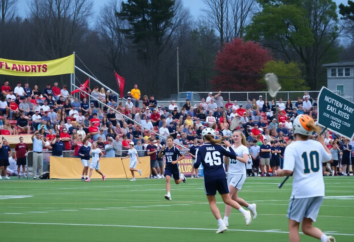 Greenville high school lacrosse teams competing in playoffs