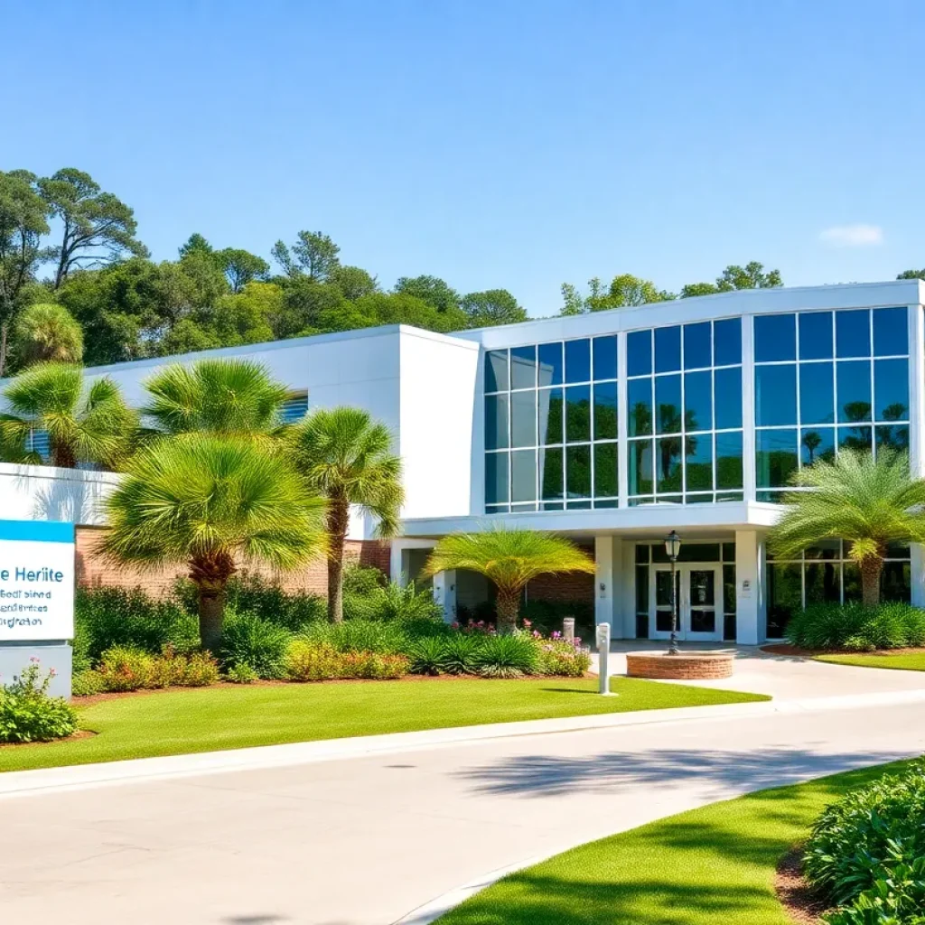 Modern healthcare facility on Hilton Head Island