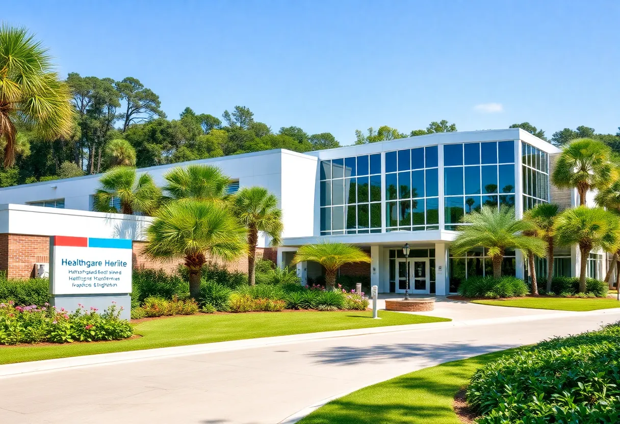 Modern healthcare facility on Hilton Head Island