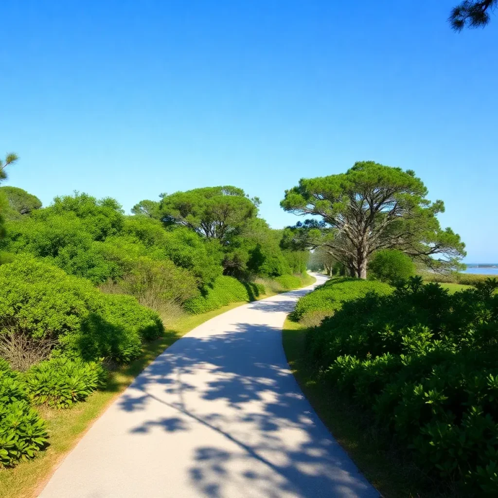 Scenic running trails on Hilton Head Island