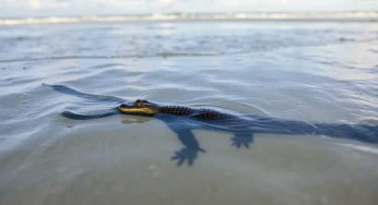 Juvenile Alligator Sighting on Hilton Head Island