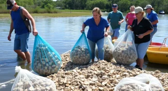 Beaufort County Volunteers Combat Erosion at Fort Frederick