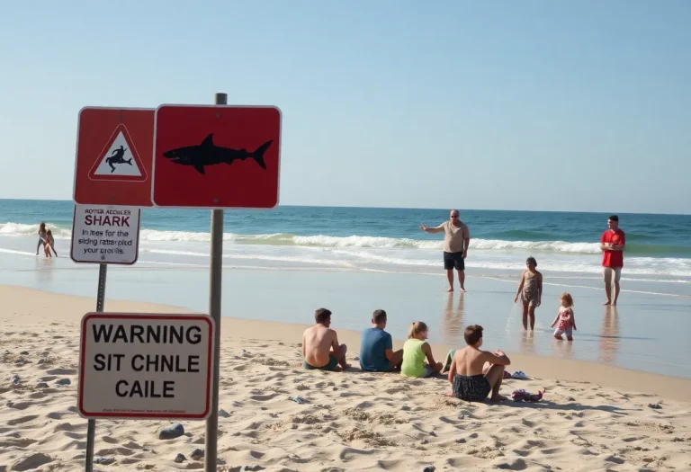 Beach Safety Awareness After Shark Bite