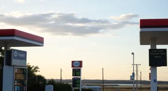 Gas Price Variations in Beaufort County