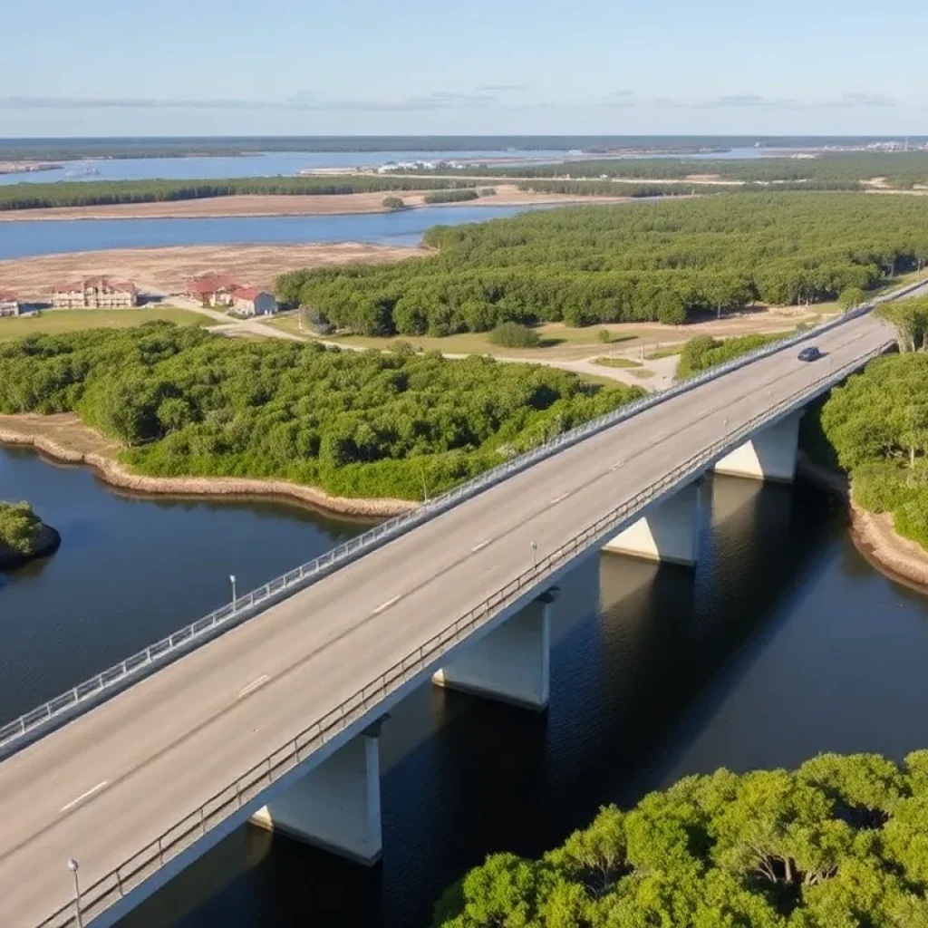 View of Mackay Creek Bridge on Hilton Head Island