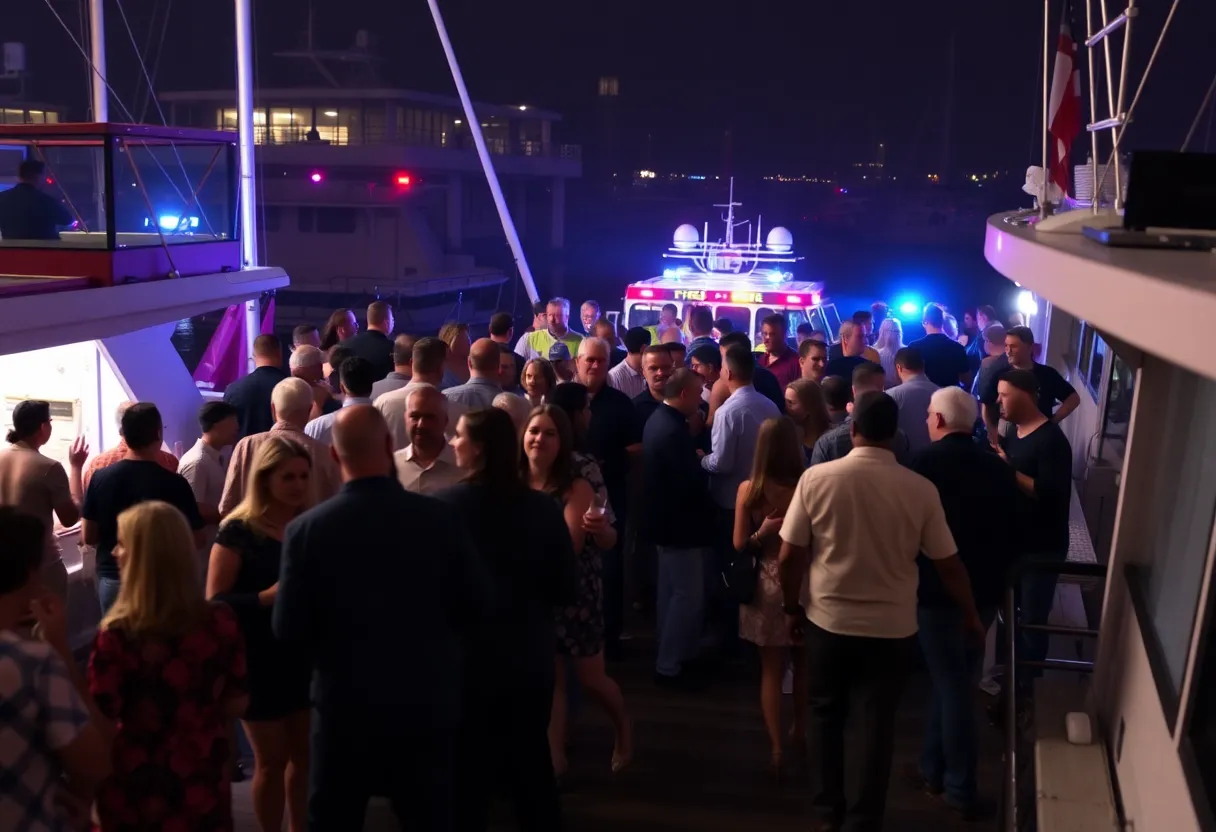 Little River Party Shooting Scene