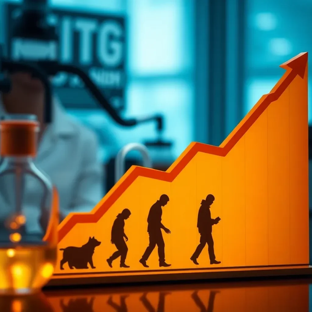 Conceptual image illustrating challenges in scientific employment and research opportunities.