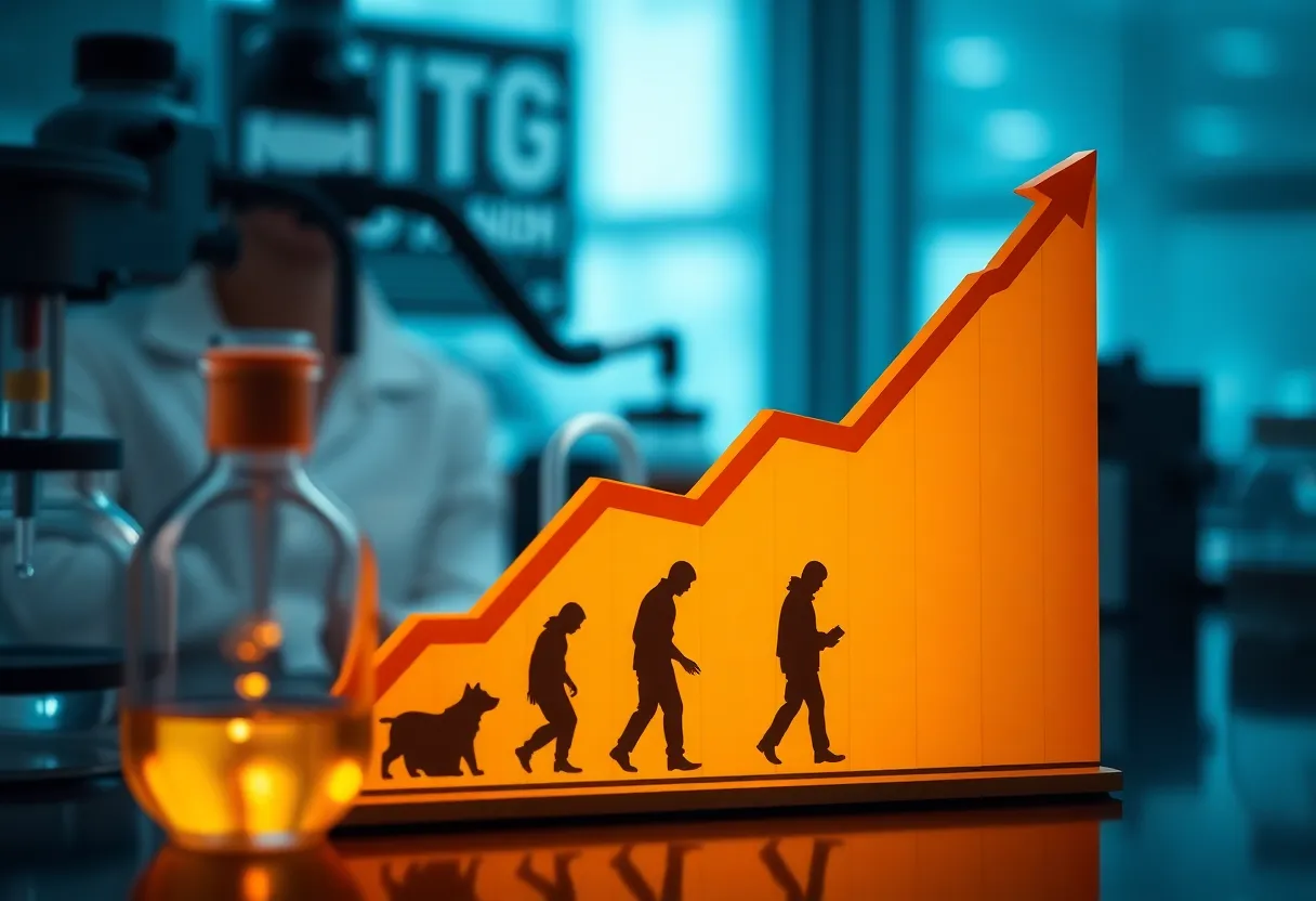 Conceptual image illustrating challenges in scientific employment and research opportunities.