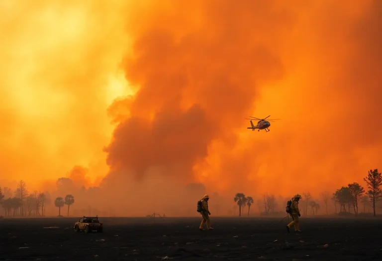 Wildfires in South Carolina