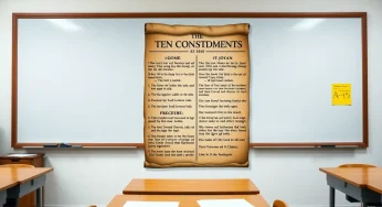 Texas Schools Mandate Display of Ten Commandments