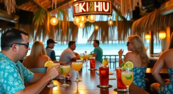 Tiki Hut Beach Bar Ranked Third Best in the US