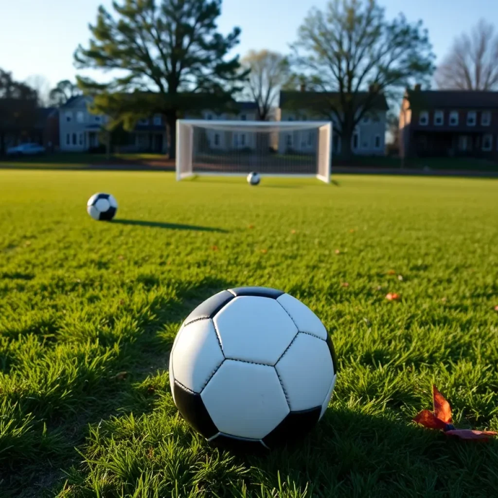 Community park with soccer elements dedicated to Trey Blackshear
