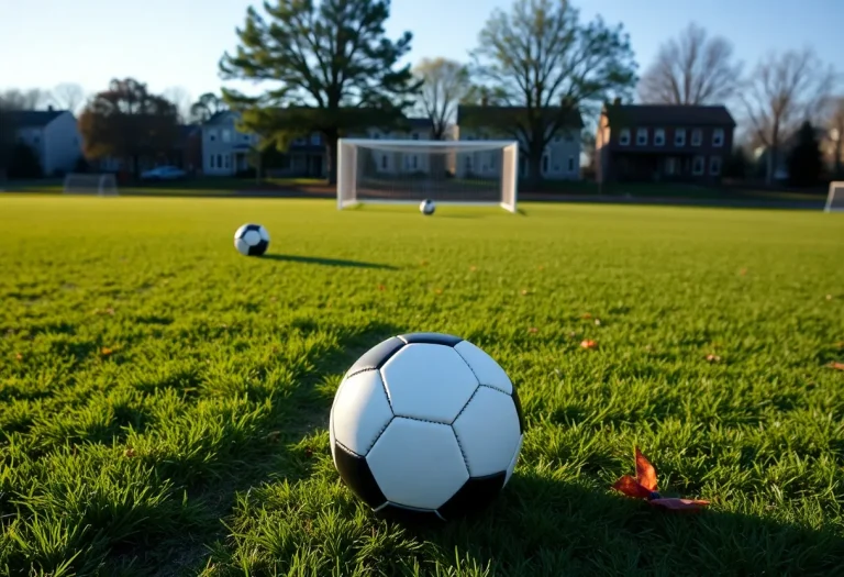 Community park with soccer elements dedicated to Trey Blackshear