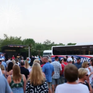 Shuttle service at HarbourFest on Hilton Head Island