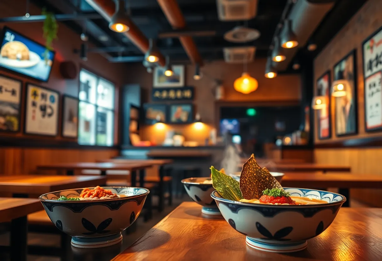 JINYA Ramen Bar Interior