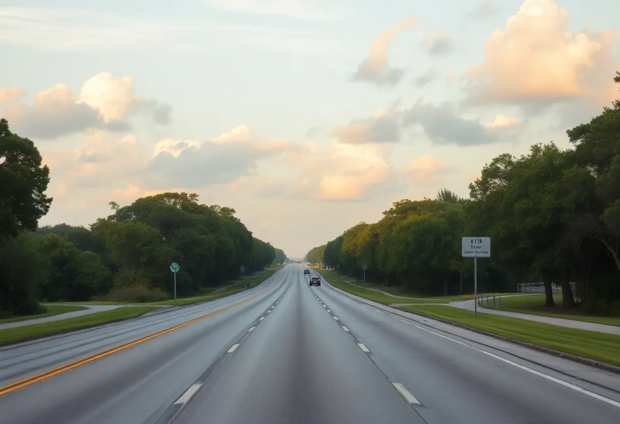 Scenic view of U.S. Route 278 in Hilton Head, SC, highlighting road safety concerns.