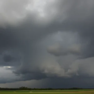 Dark storm clouds over Berkeley County signaling a severe thunderstorm