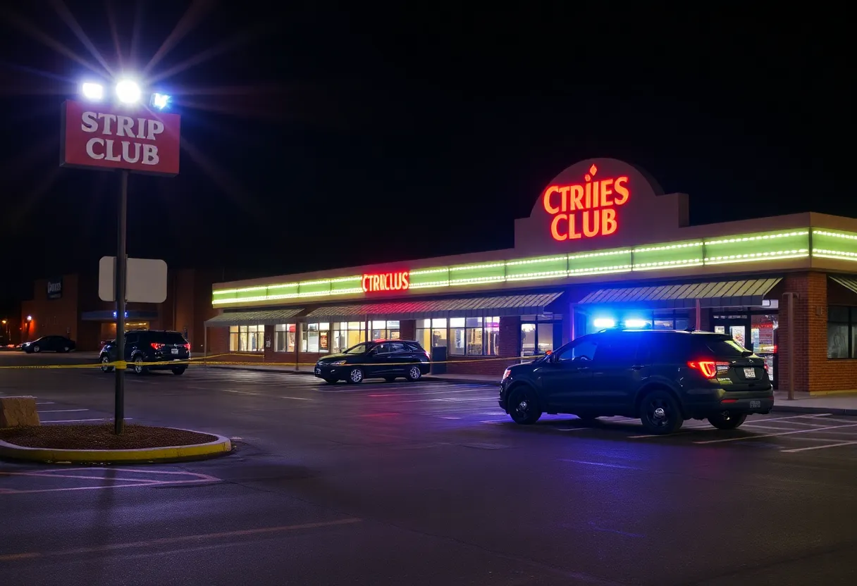 Scene of a strip club incident in Bluffton, SC