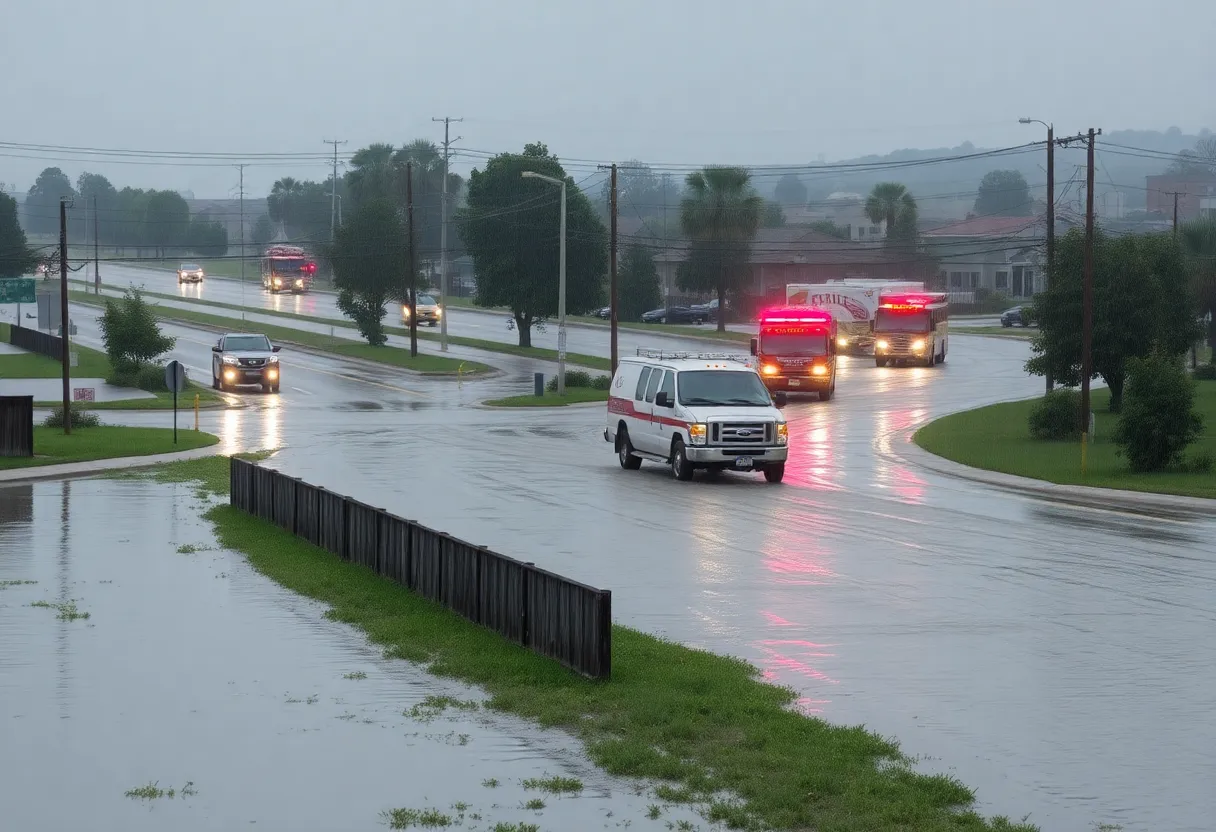 Flooding in Beaufort County, South Carolina