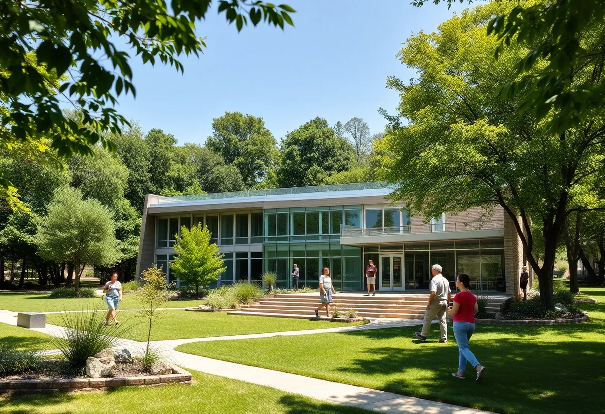 Groundbreaking ceremony for the archaeological research facility at Historic Mitchelville Freedom Park