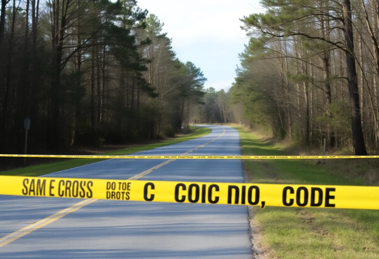 Investigation Scene in Harleyville