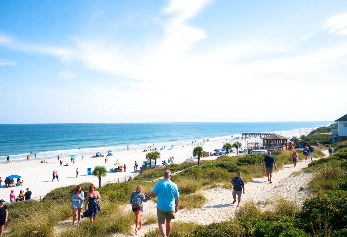 Scenic view of Hilton Head Island beach
