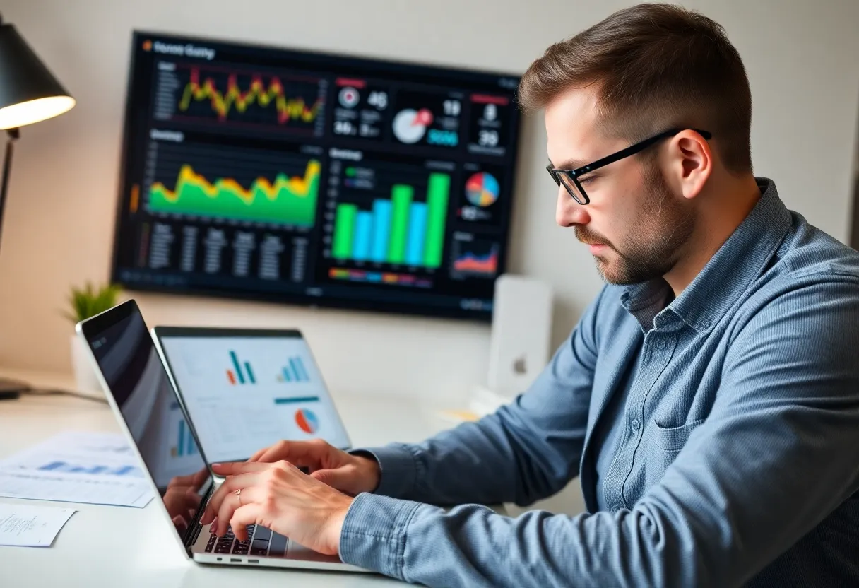 Digital marketing expert planning a behavioral targeting strategy.