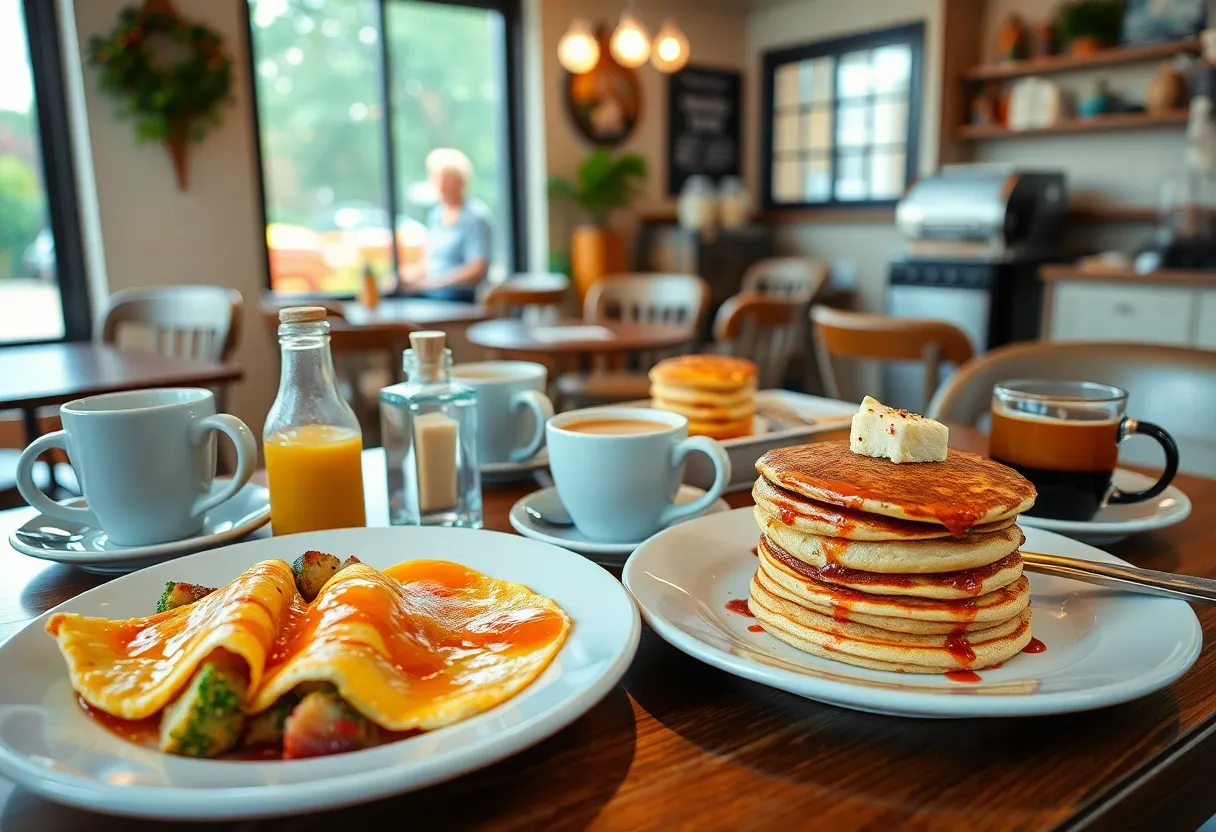 Delicious breakfast offerings from Hilton Head cafes