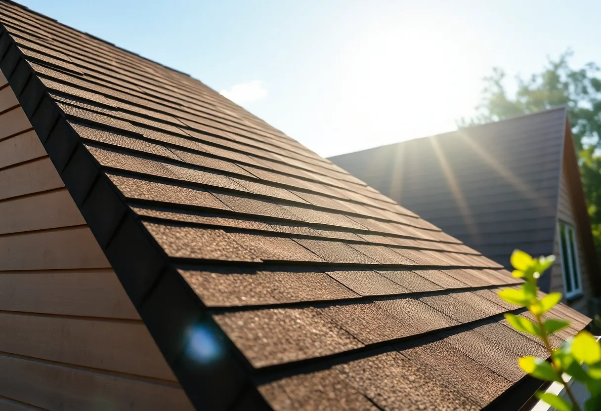 A healthy roof reflecting techniques to prevent mold and mildew.
