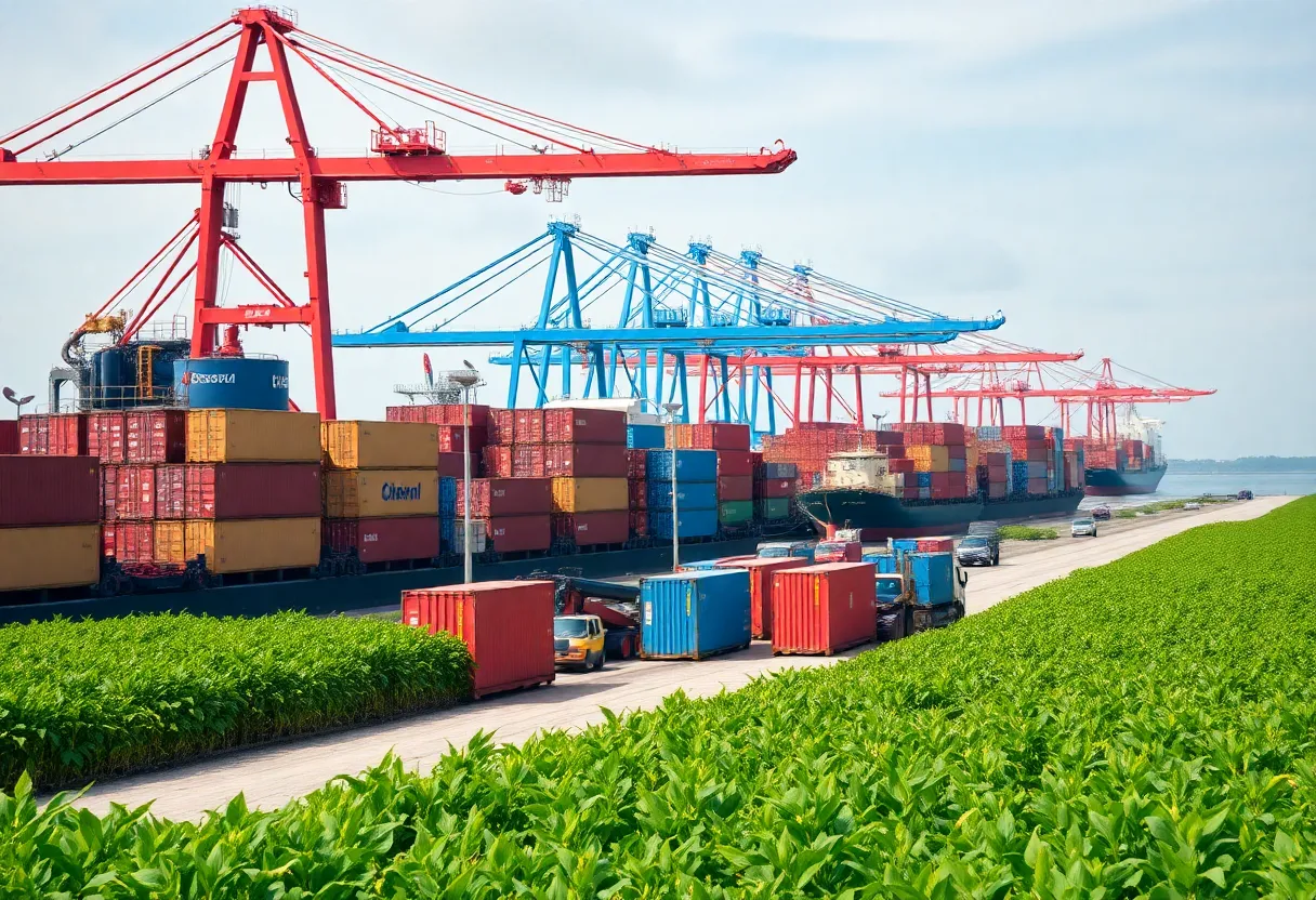 South Carolina Soybean Exports