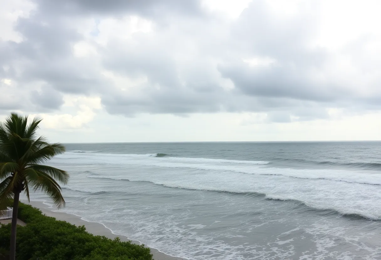 Storm clouds over Hilton Head Island