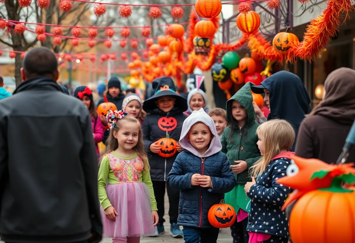 Families enjoying community events in Bluffton