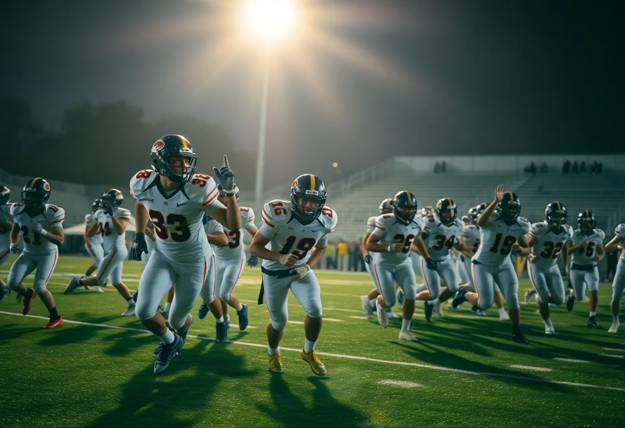 Hilton Head Island Seahawks celebrating their win